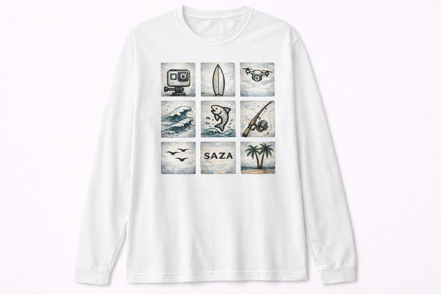 SAZA UPV 50+ Protected Long Sleeve Shirt (Unisex)